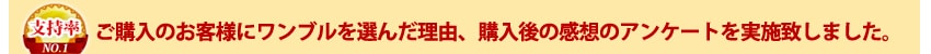 ご愛用者さまの声